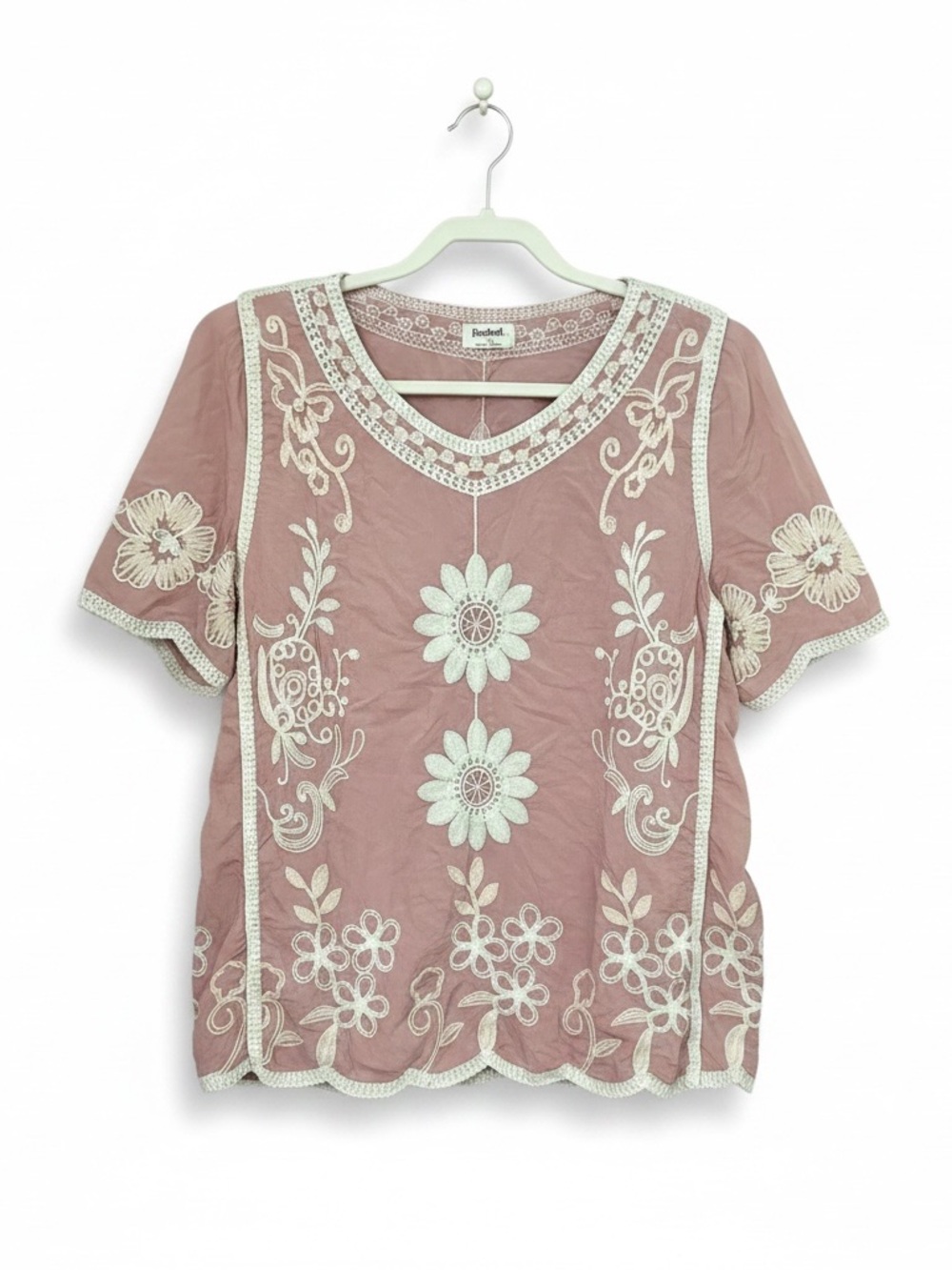 Kindred Embroidered Top Size 3X